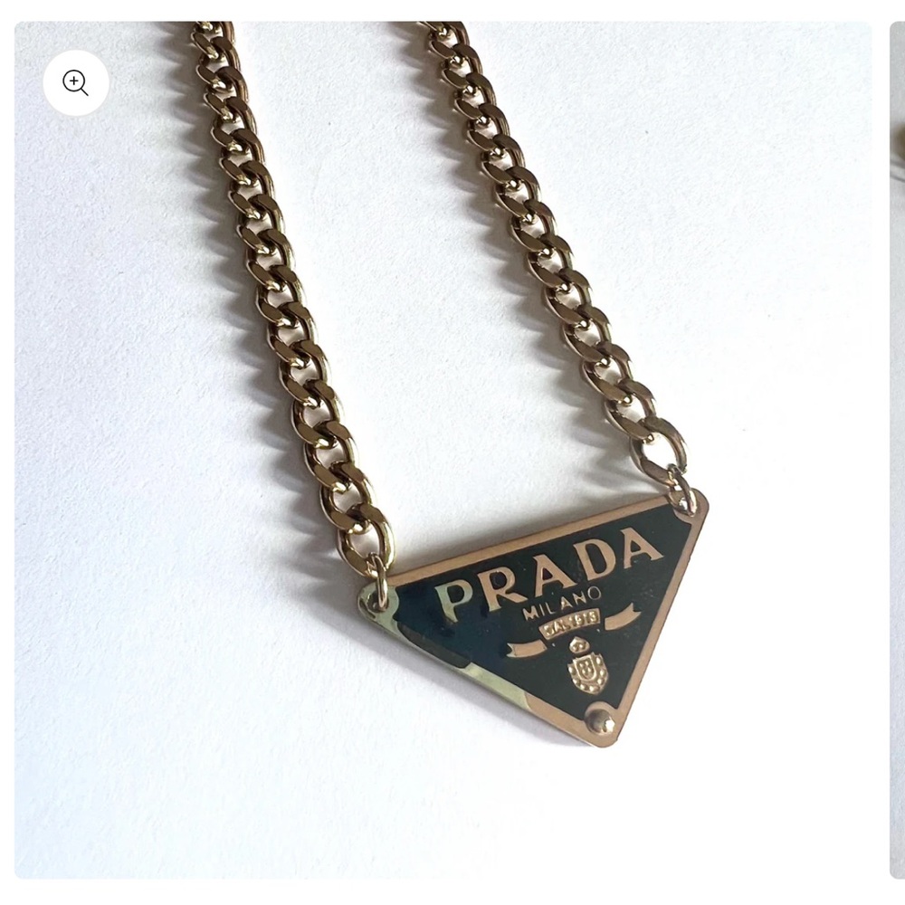 Repurposed Plaque Necklace Solid Steel